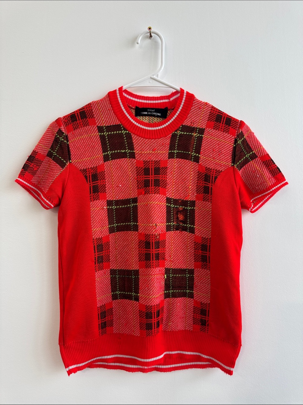 Comme des Garçons Red Tricot